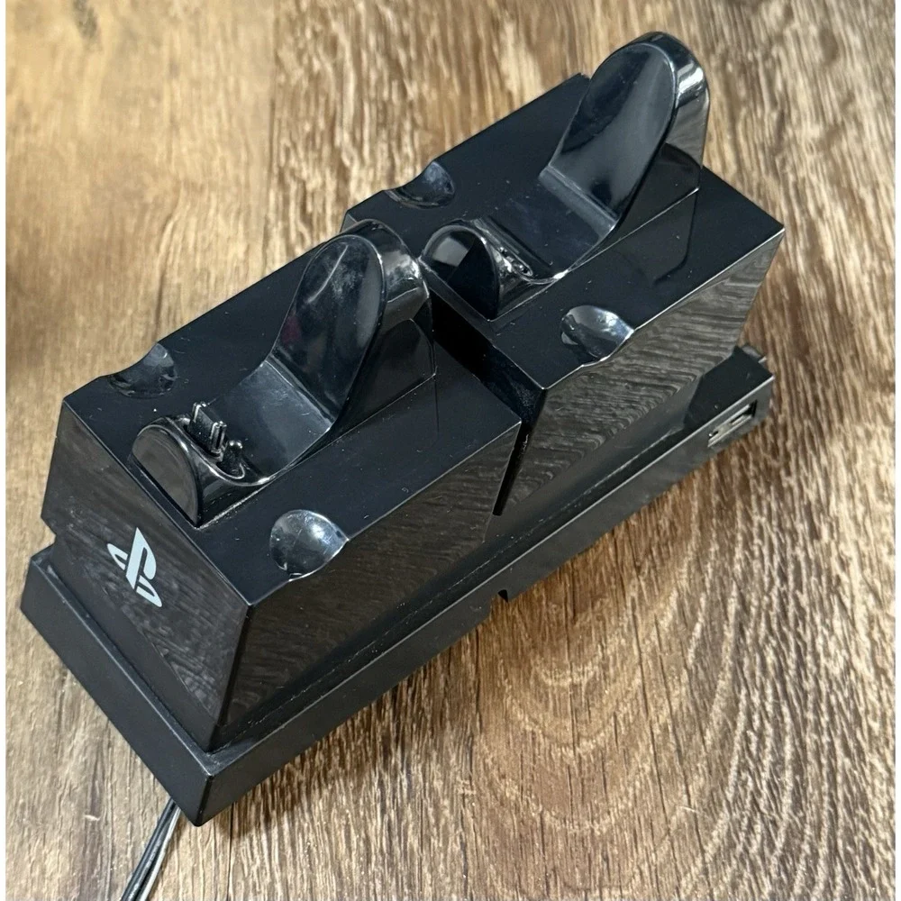 Power A Charging Stand PlayStation 4 PS4 Single USB Lot Of 2 Black